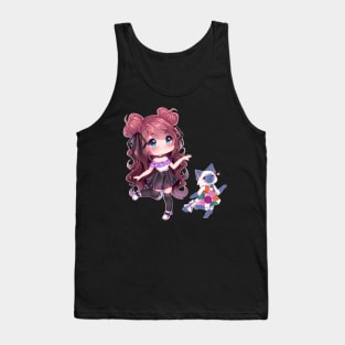 Nessy and Mitzi Sticker Tank Top